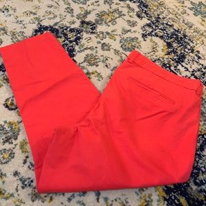 GAP Coral Khakis in new condition Sz18